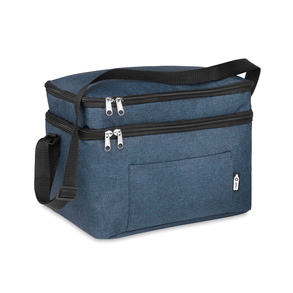 2 osainen kylmälaukku, meleerattu sininen