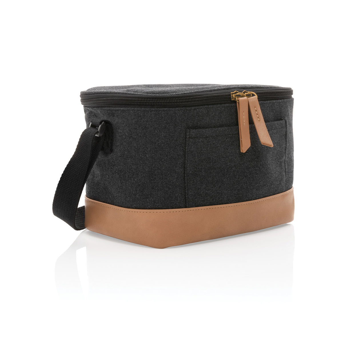 6 pack kylmälaukku, rpet, PU keinonahka, musta