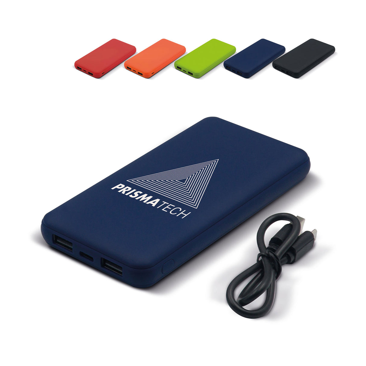 8000mah varavirtalähde omalla logolla, painatuksella