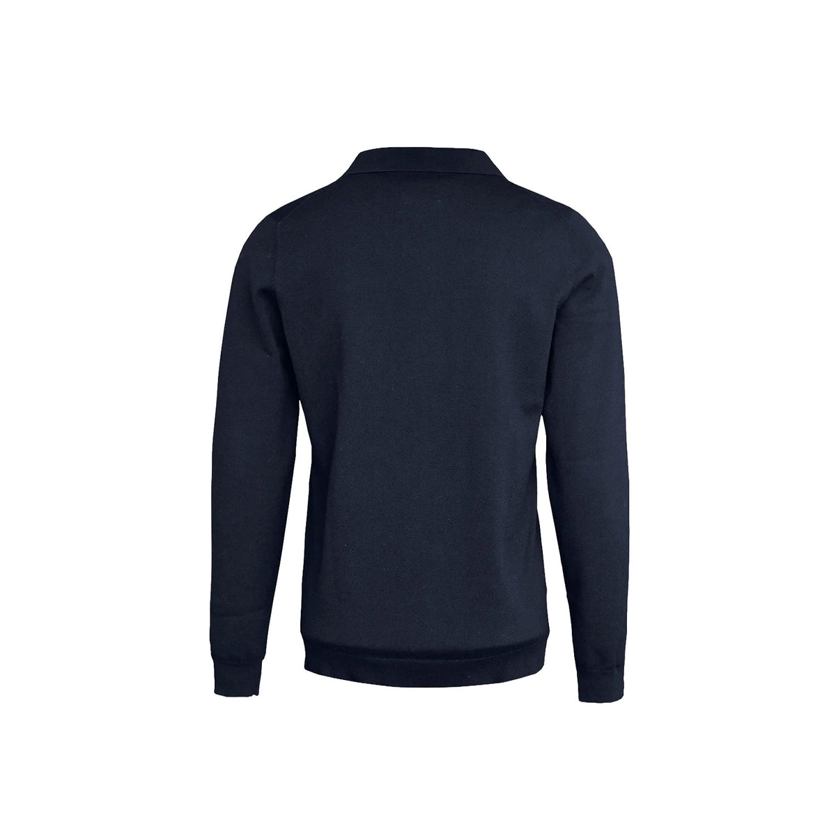 Brighton Long Sleeve Polo Women, navy, selkä