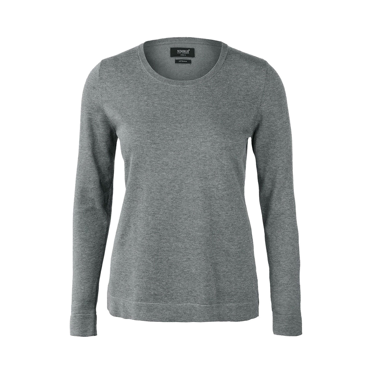 Nimbus Brighton naisten puuvillaneule, harmaa