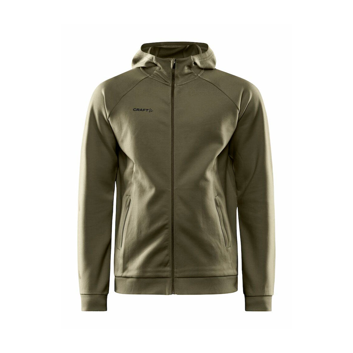 CORE Soul Full Zip Hood rift oliivin vihreä