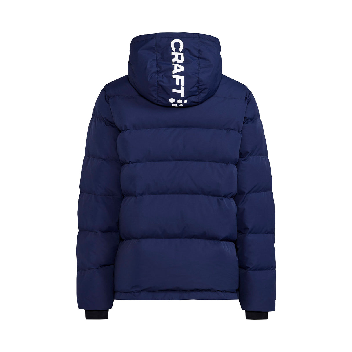 Evolve Down Jacket W navy naisten untuvatakki selkä