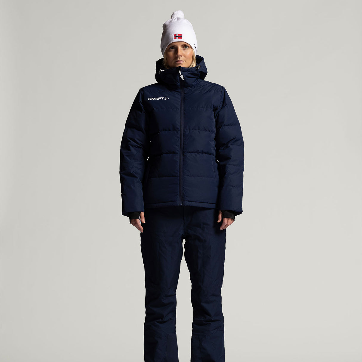 Evolve Down Jacket W navy