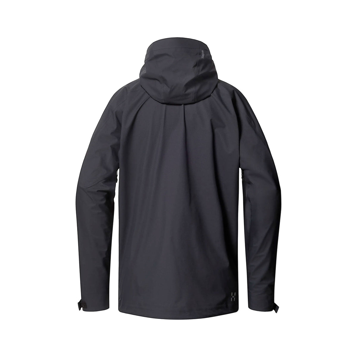 Haglöfs LIM Airak Gore-tex naisten kuoritakki musta, selkä