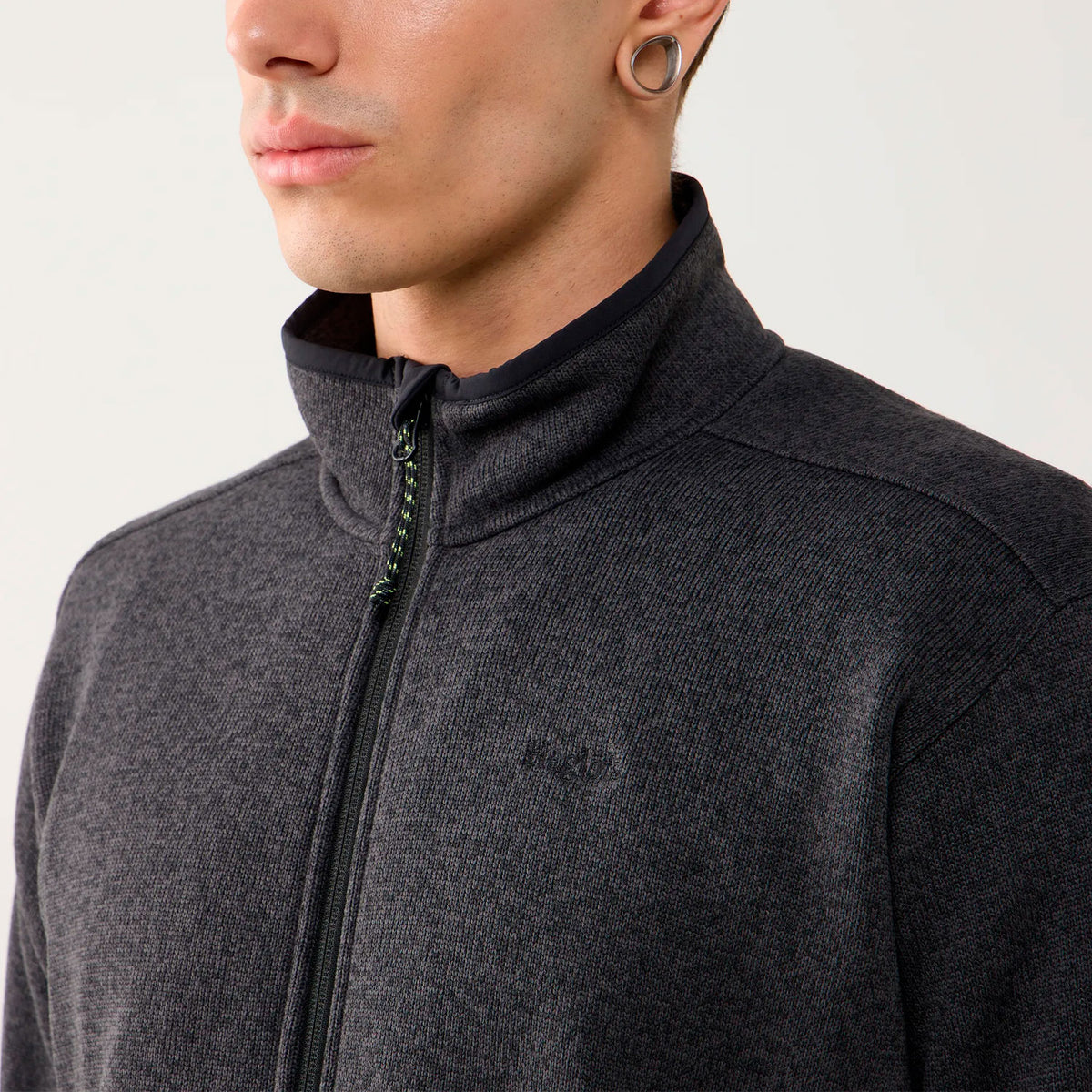 Haglöfs fleecetakki Swook II Mid Jacket, musta, neulosfleece