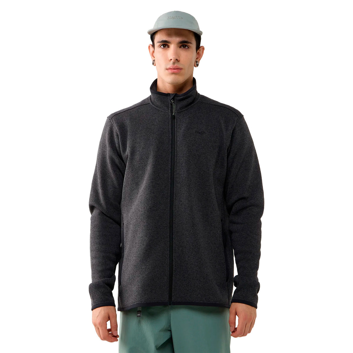 Haglöfs fleecetakki Swook II Mid Jacket, musta