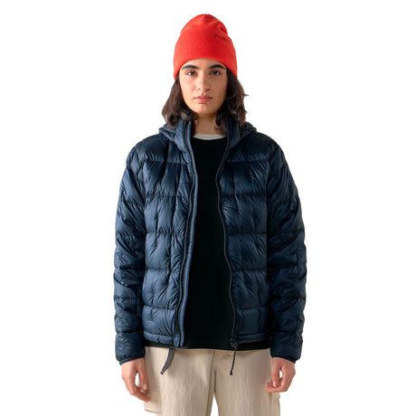 Hede Down Hood Women, tarn blue