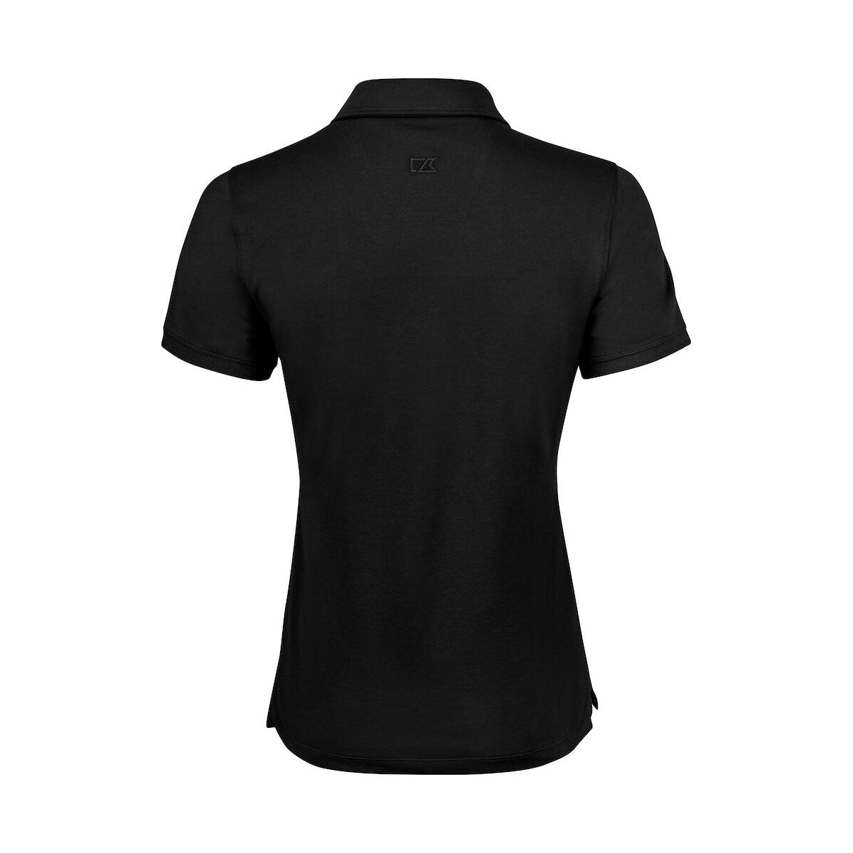 Oceanside Stretch Polo Ladies musta, selkä