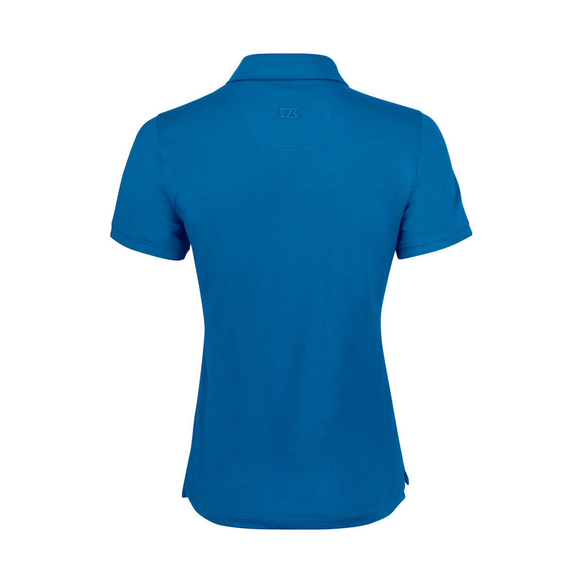 Oceanside Stretch Polo Ladies sininen, selkä