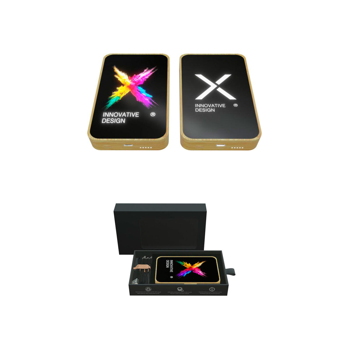 SCX.design P26 15W 5000 mAh MagSafe varavirtalähde omalla logolla