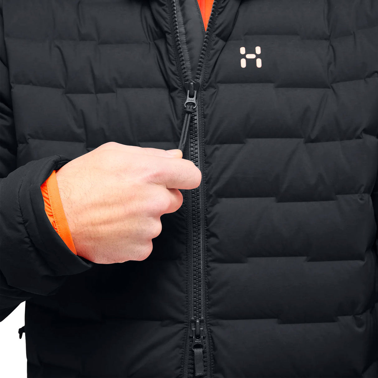 Spitz Down Hood Men, kaksisuuntainen vetoketju