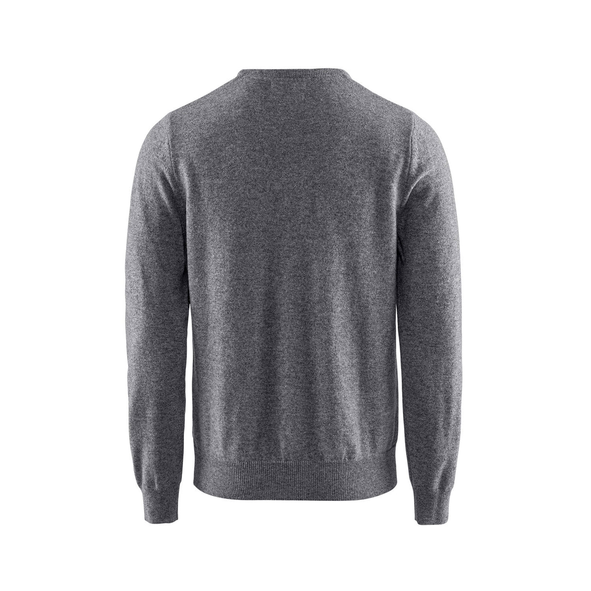 Berkeley Sutton Cashmere Crew Neck, tummanharmaa selkä