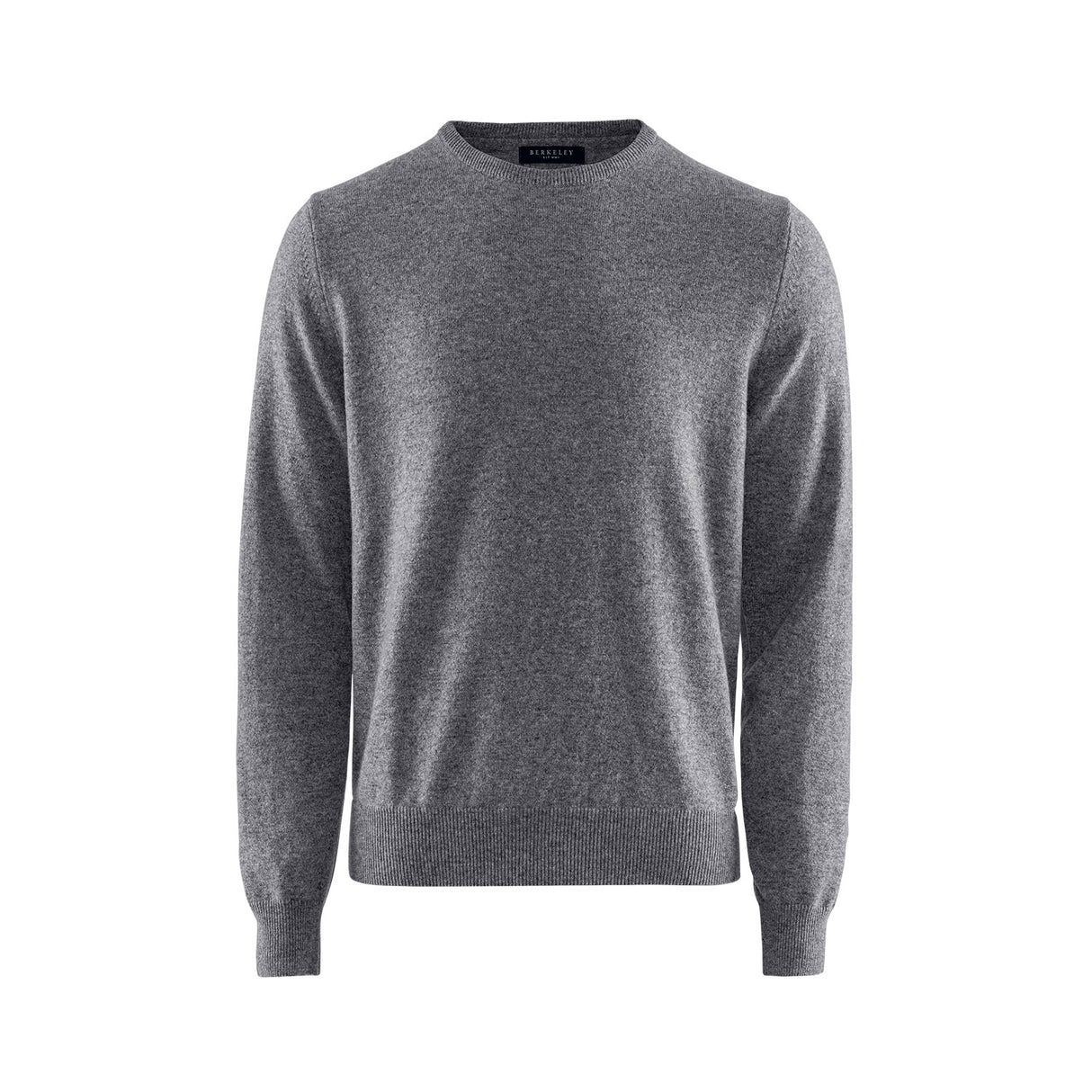 Berkeley Sutton Cashmere Crew Neck tummanharmaa