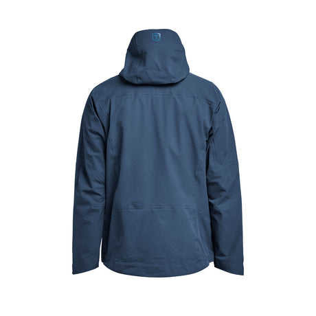 TXlite Shell jacket Men, tummansininen, selkä