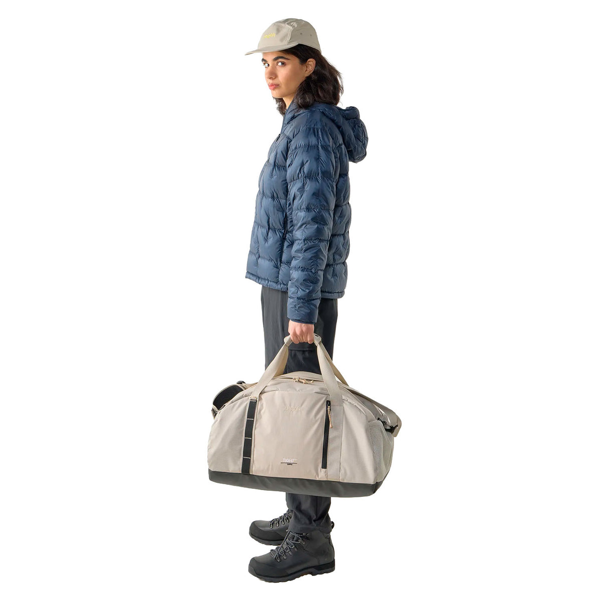 Tight duffle 50 duffelilaukku, chalk beige