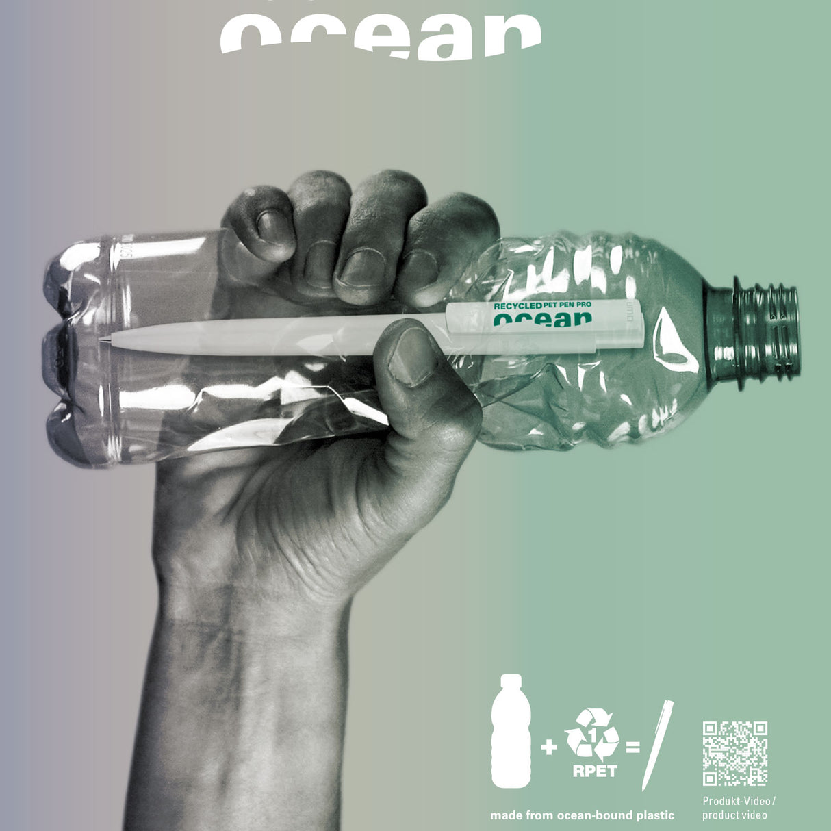 UMA RECYCLED PET PEN PRO F ocean