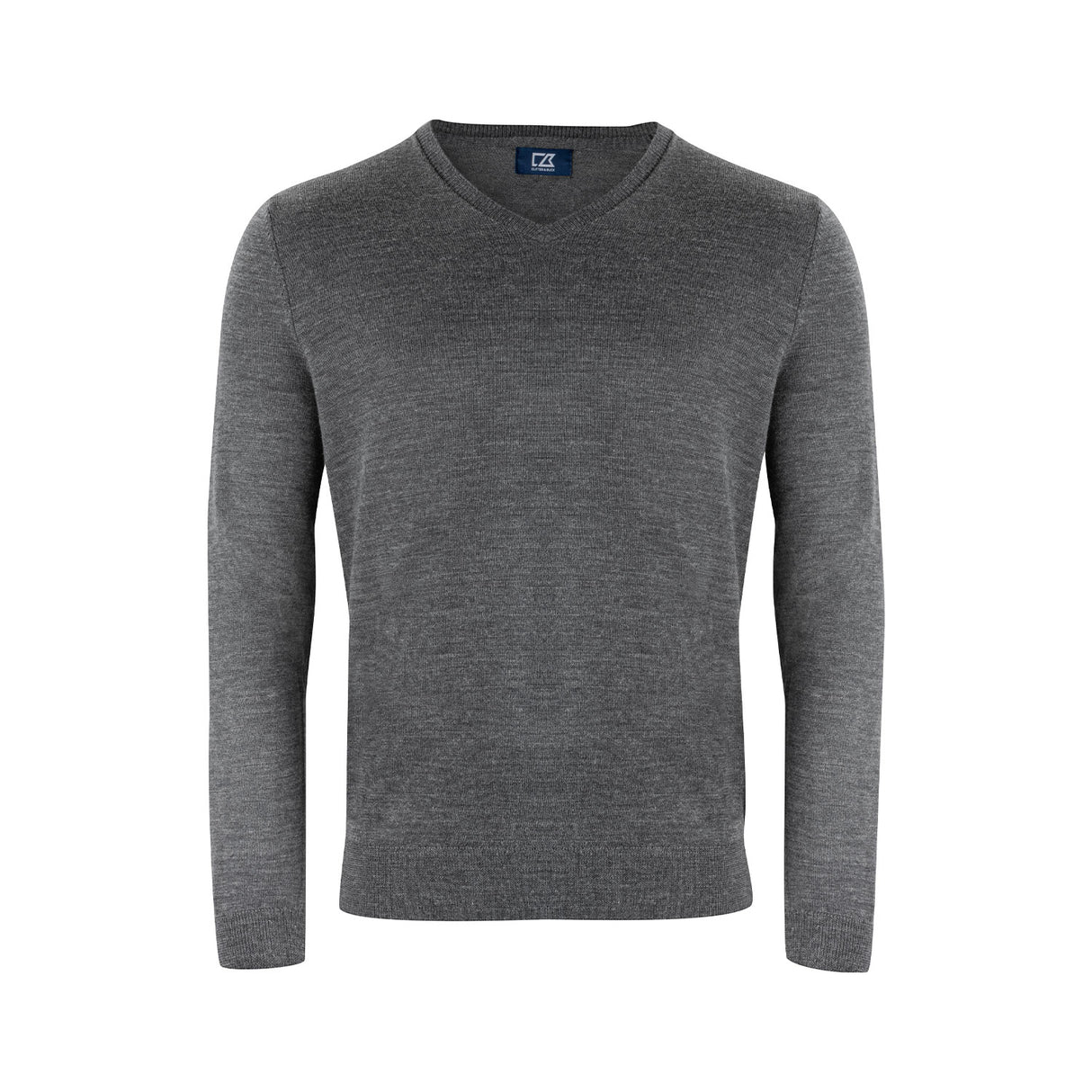 Cutter & Buck Vernon V-neck Men, meelrattu antrasiitti