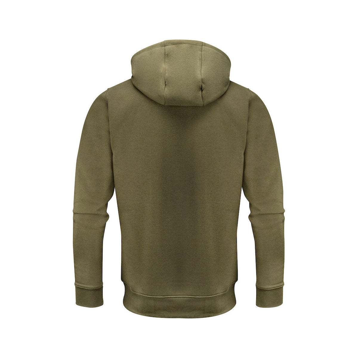 Westwood Heights oliivin vihreän hupparin selkä