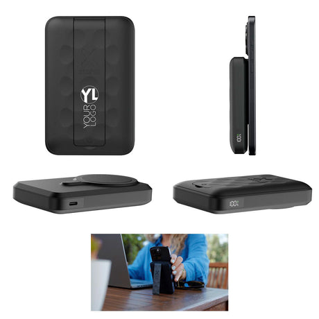 Xtorm FS5W101 10000 mAh magneettinen langaton varavirtalähde omalla logolla