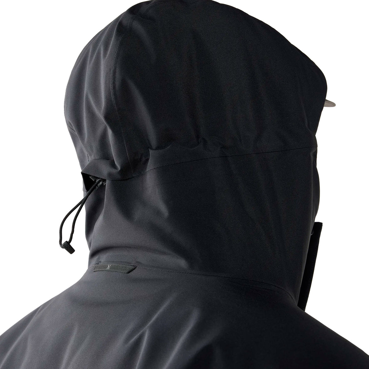 Yra Mimic Proof Parka Men, musta parkatakki, säädettävä huppu