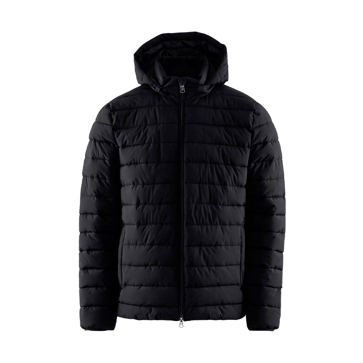 berkeley delano jacket, musta, irrotettavalla hupulla