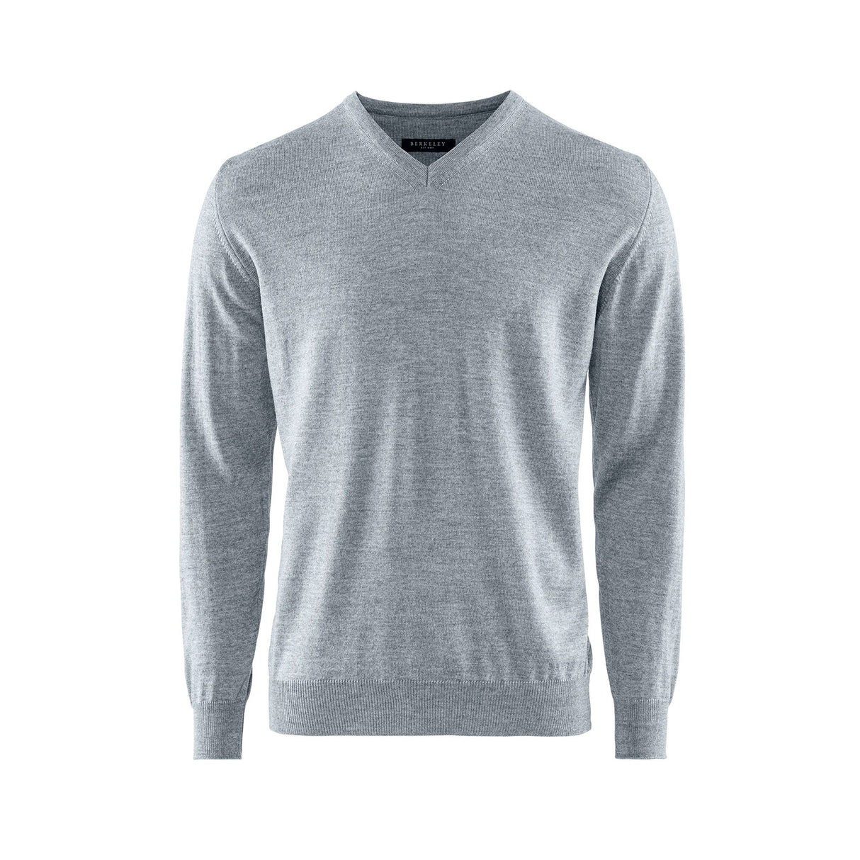 Berkeley Wilton Merino V-neck harmaa