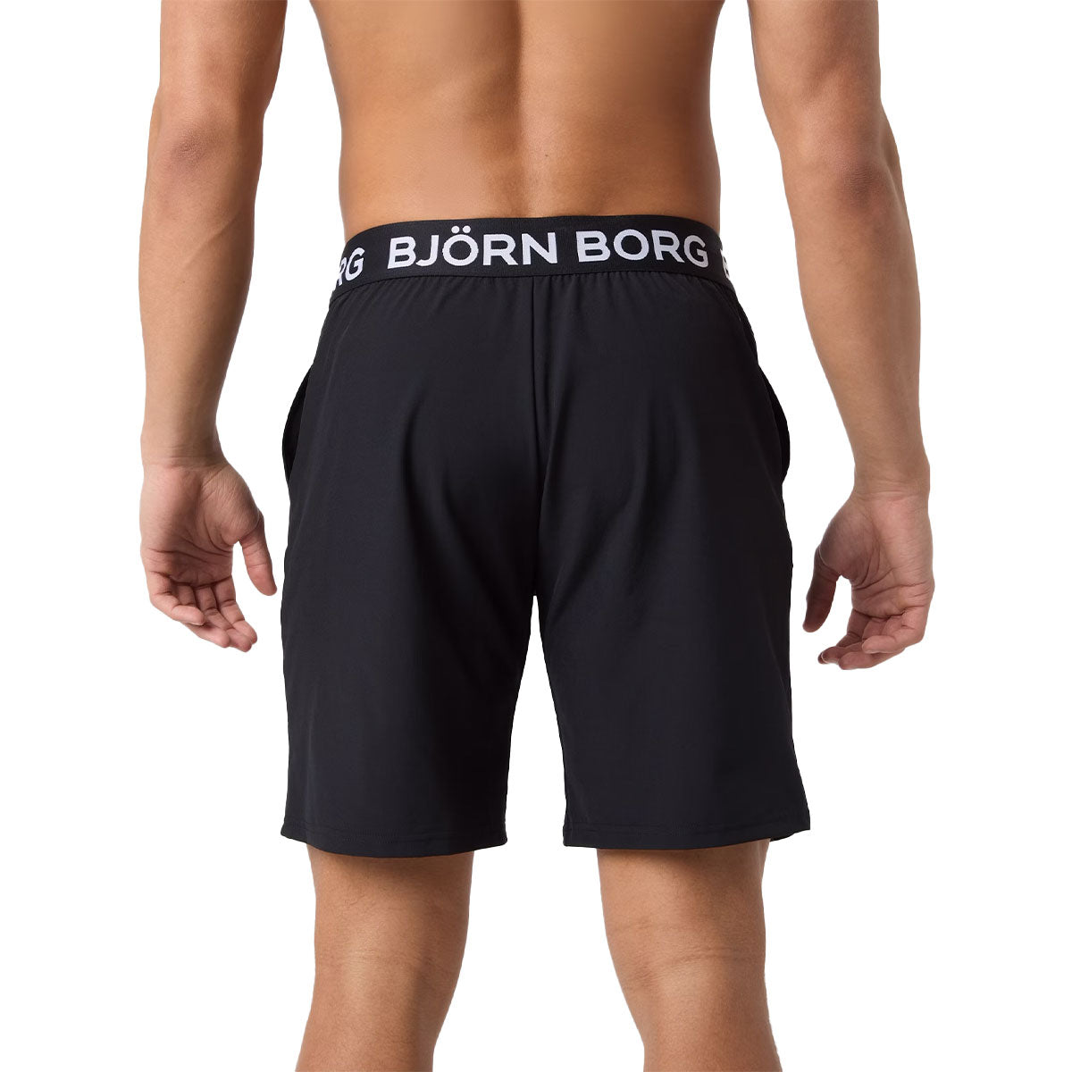 björn borg shortsit, musta, takaa