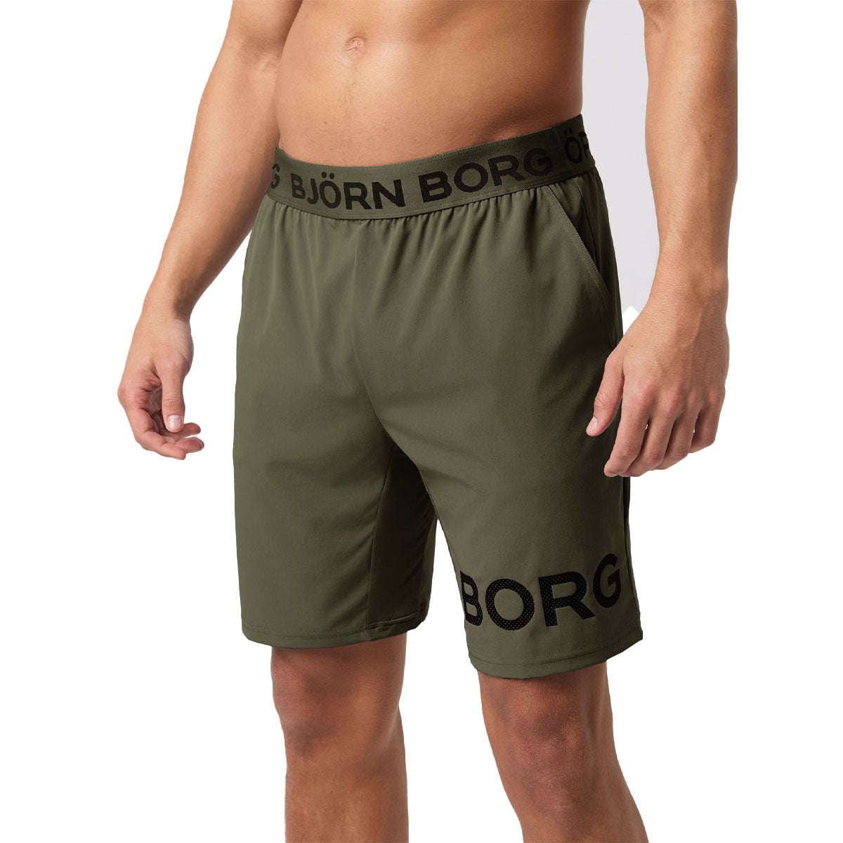 björn borg shortsit, tummanvihreä