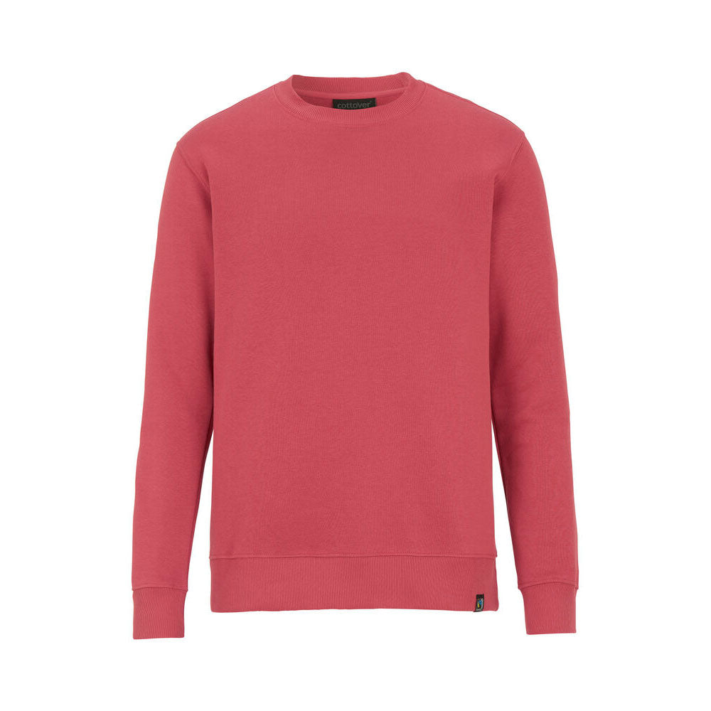 cottover Key Crew Neck Unisex collegepaita dusty red