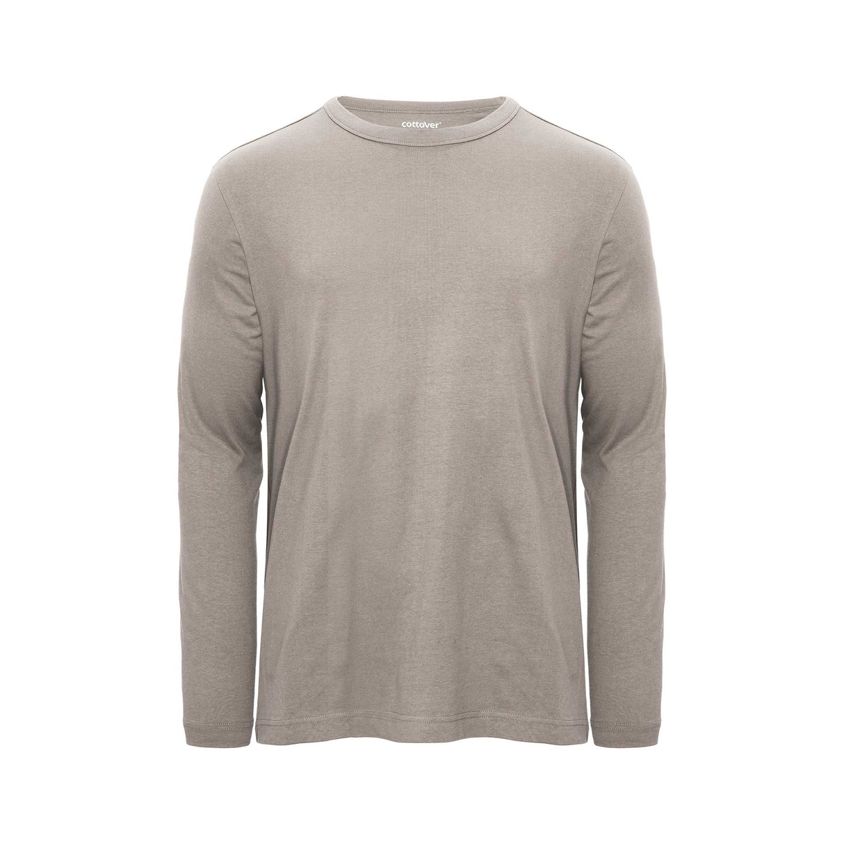 Cottover Relaxed T-shirt pitkähihainen t-paita, hiekka, unisex-malli