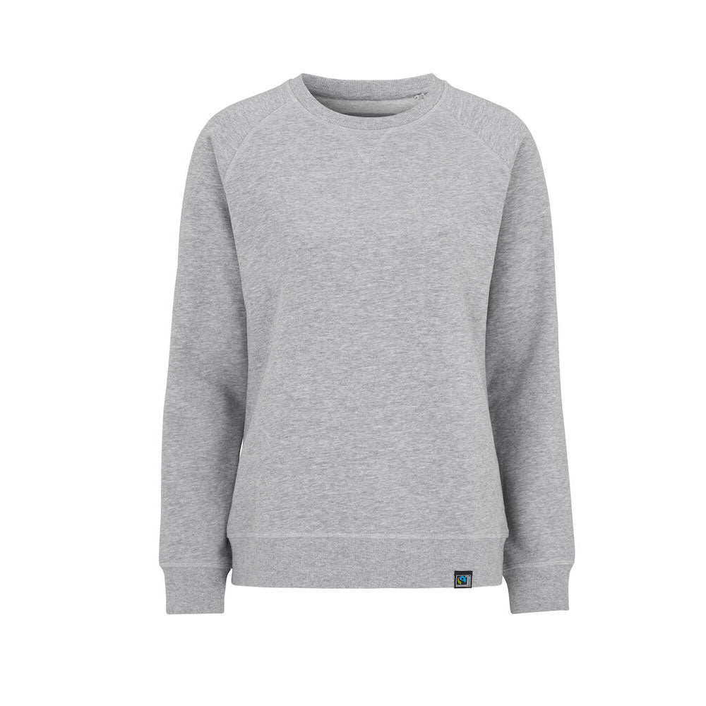 cottover french Terry Crew Neck Lady harmaa