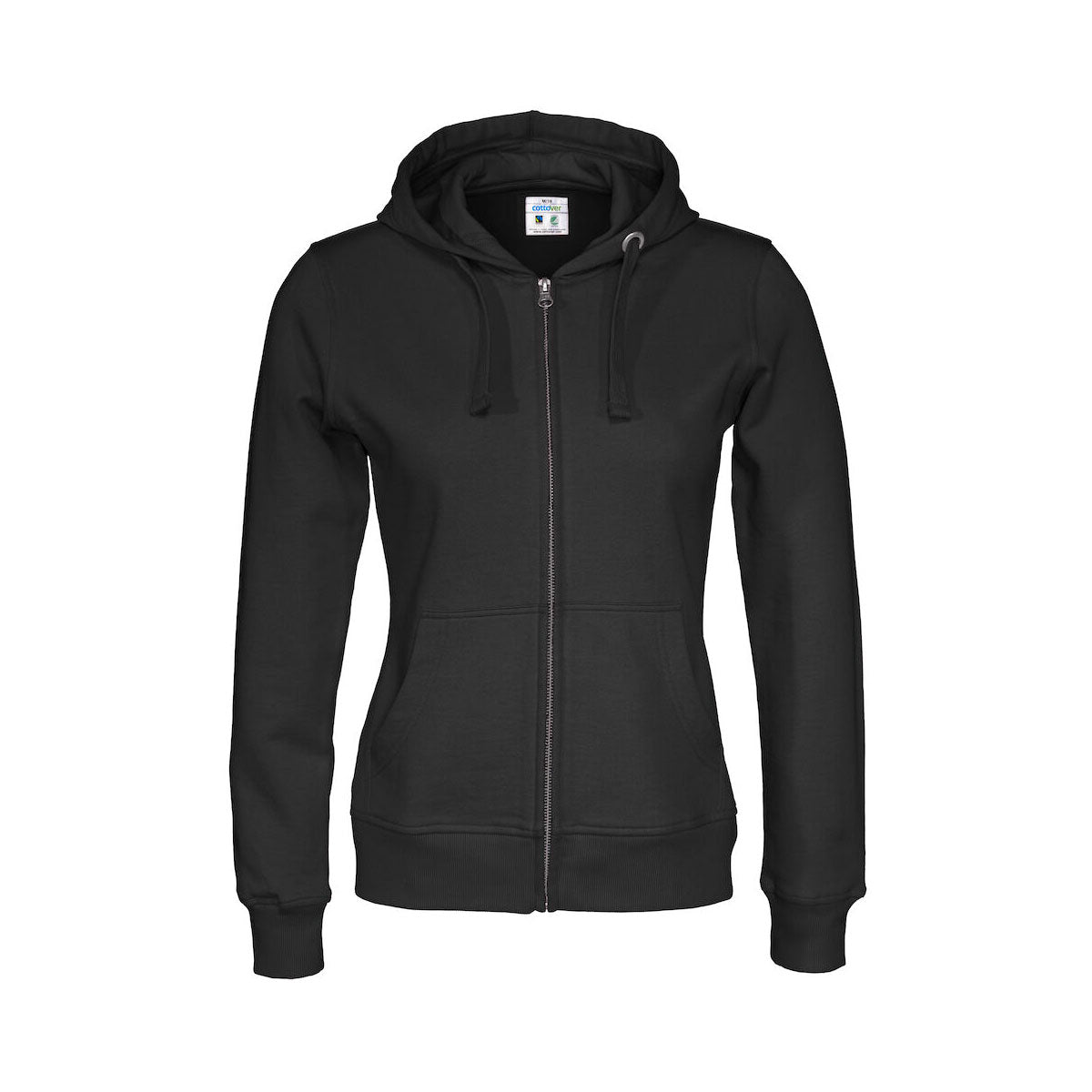 cottover vetoketjuhuppari lady musta