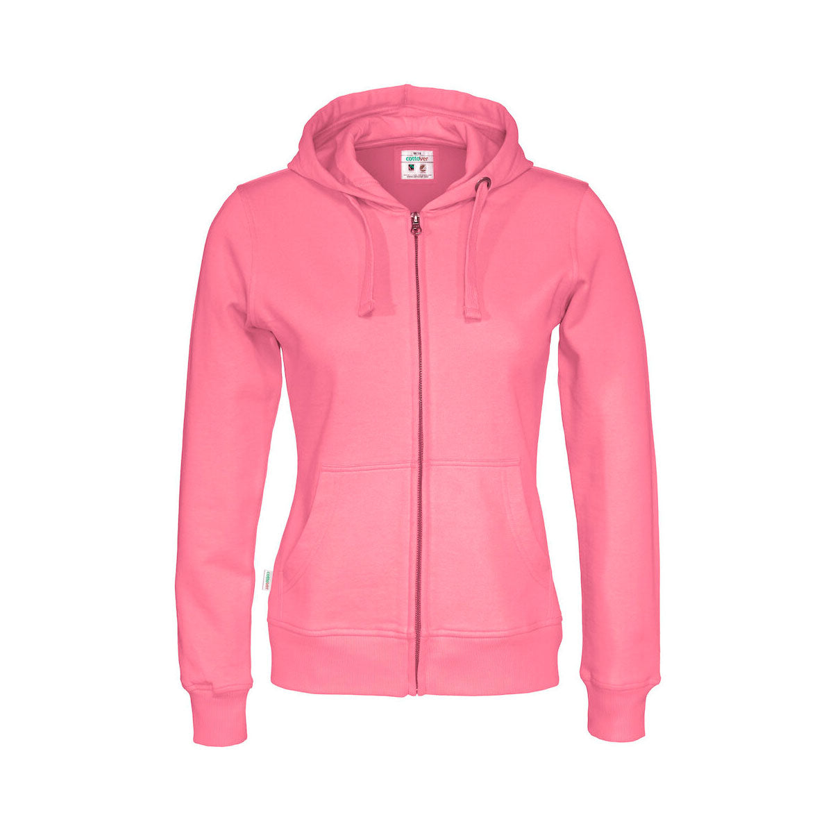 cottover vetoketjuhuppari lady pinkki