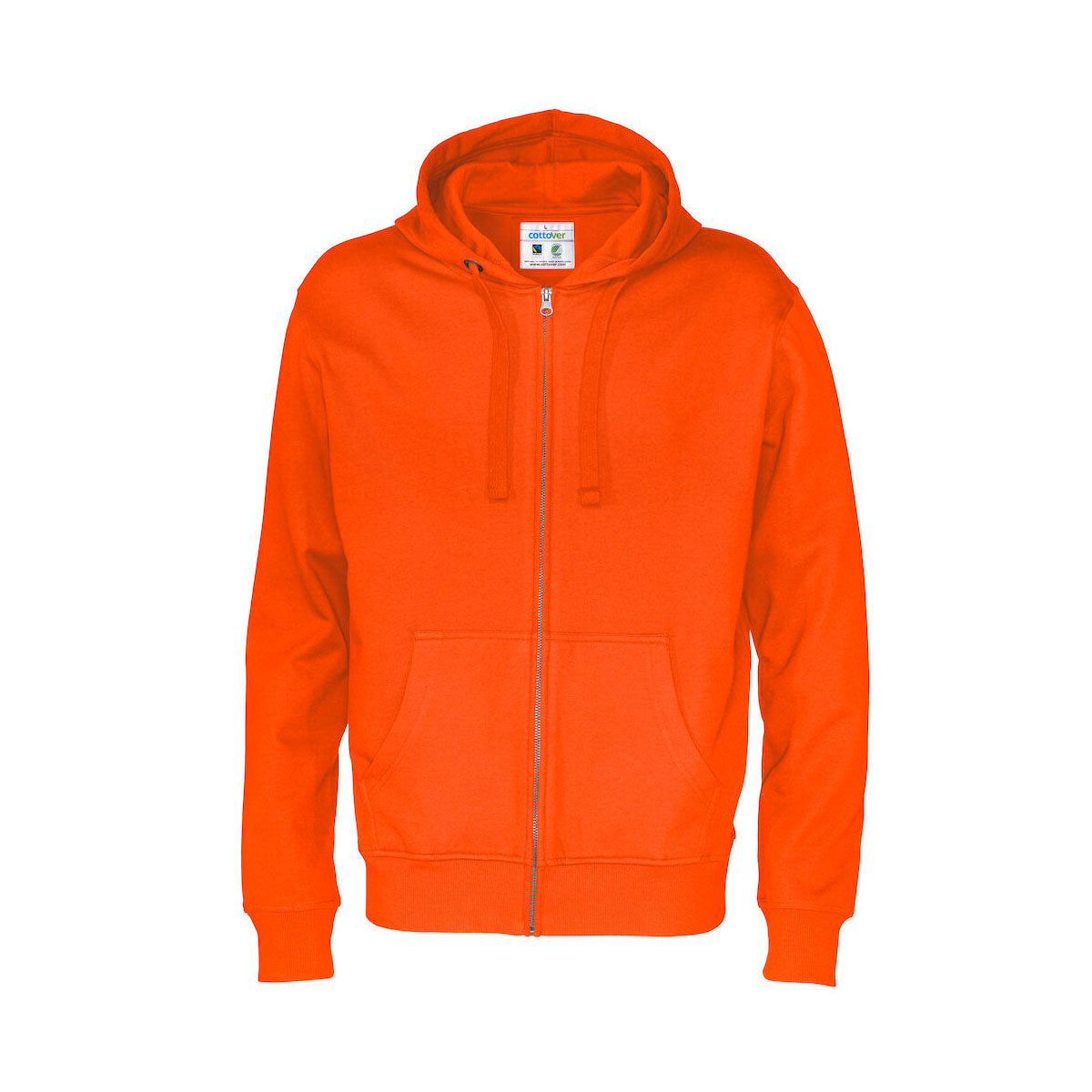 cottover vetoketjuhuppari oranssi