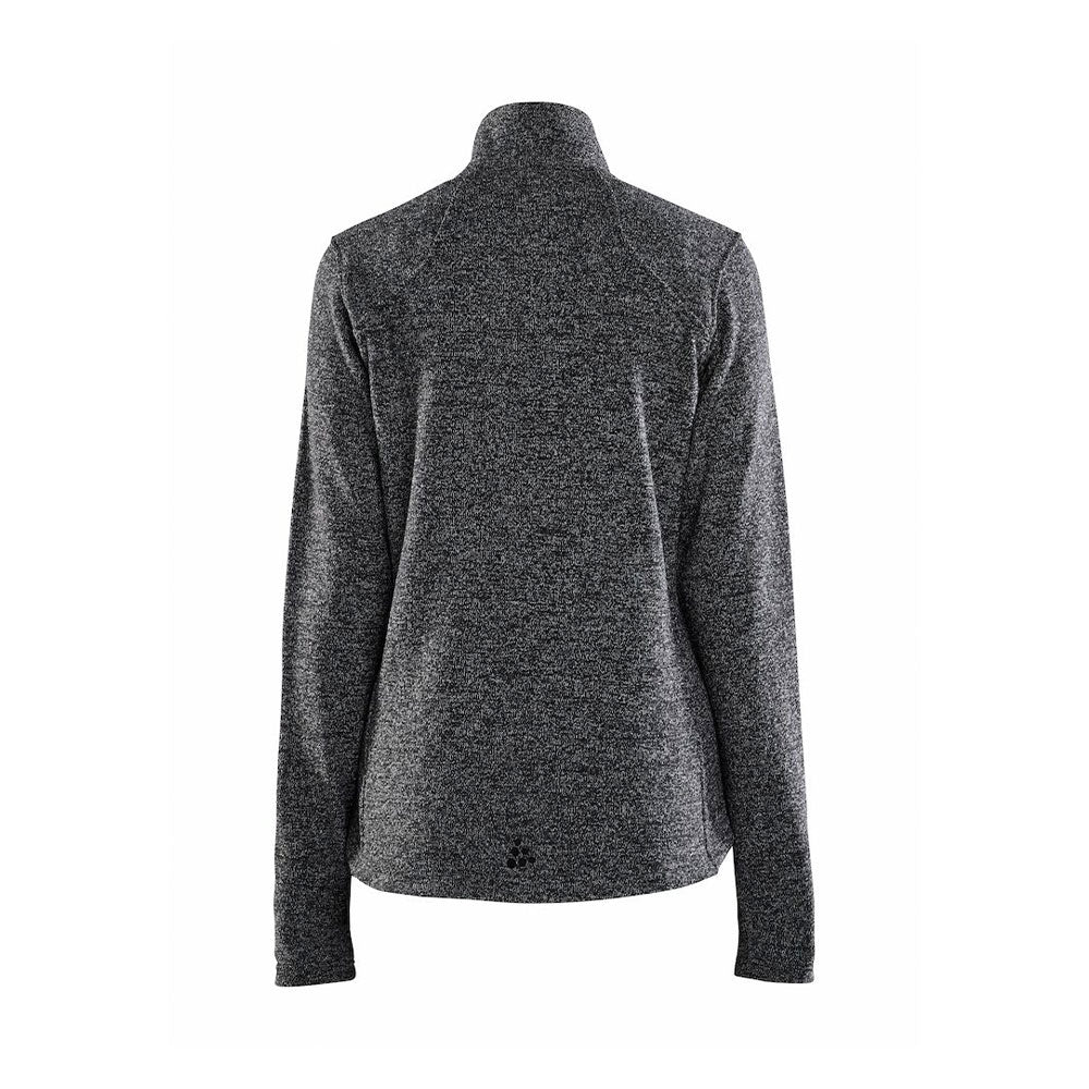 craft ADV Explore Heavy Fleece Jacket naisten, musta, selkä