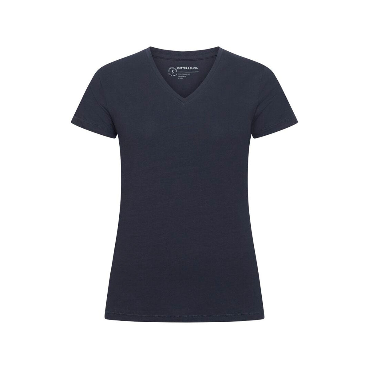 Cutter & Buck Manzanita naisten v-aukkoinen t-paita tummansininen