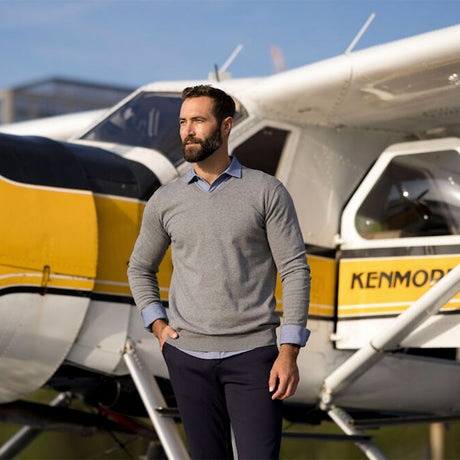 cutter buck Oakville V-neck neulepusero
