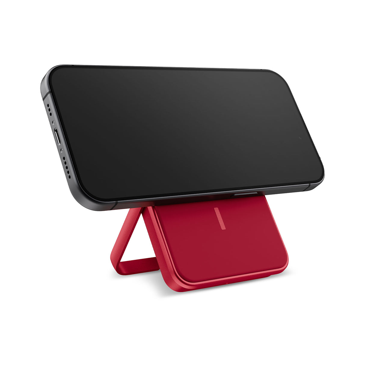 fresh n rebel magneettinen varavirtalähde 5000 mah, langaton, punainen