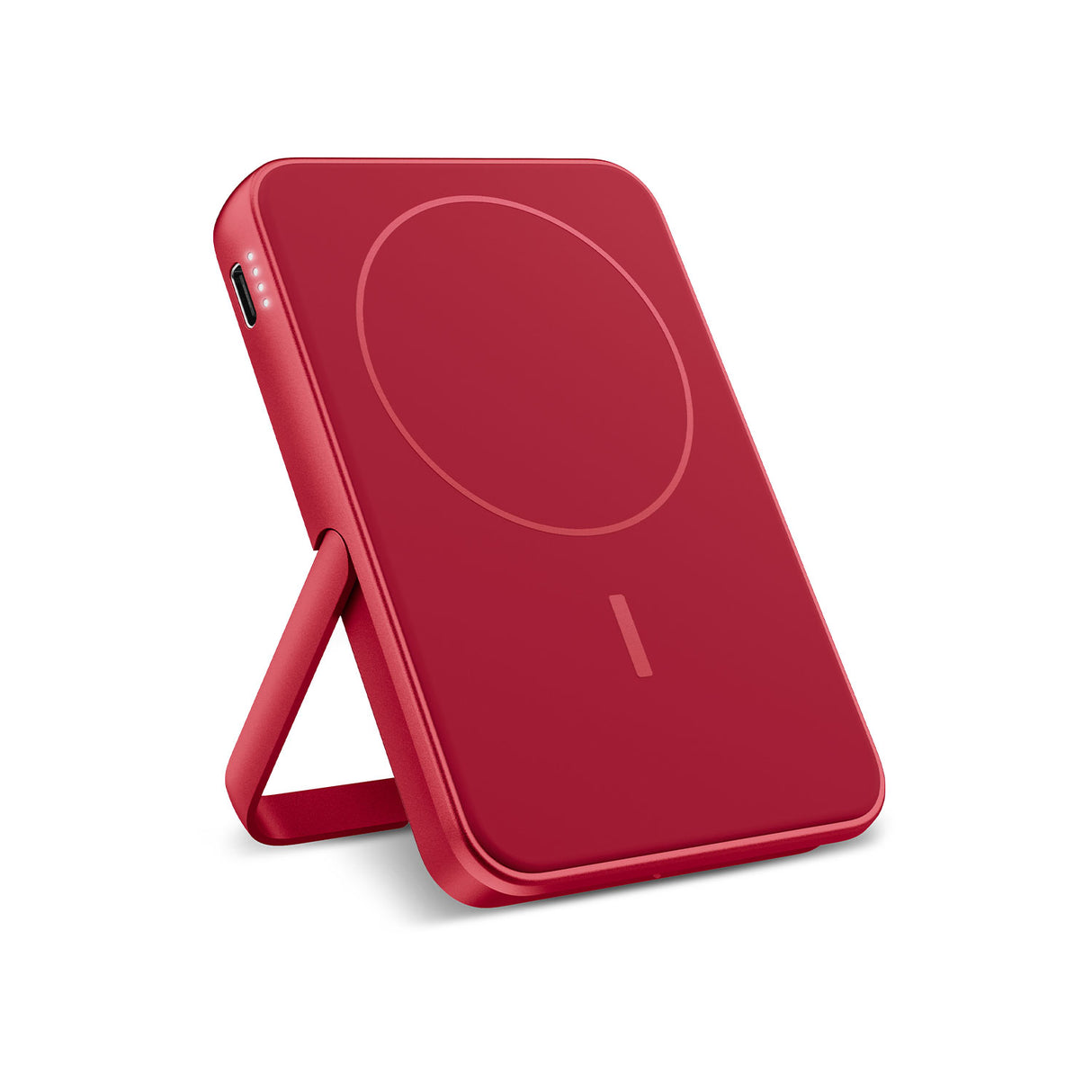 fresh n rebel magneettinen varavirtalähde 5000 mah, punainen