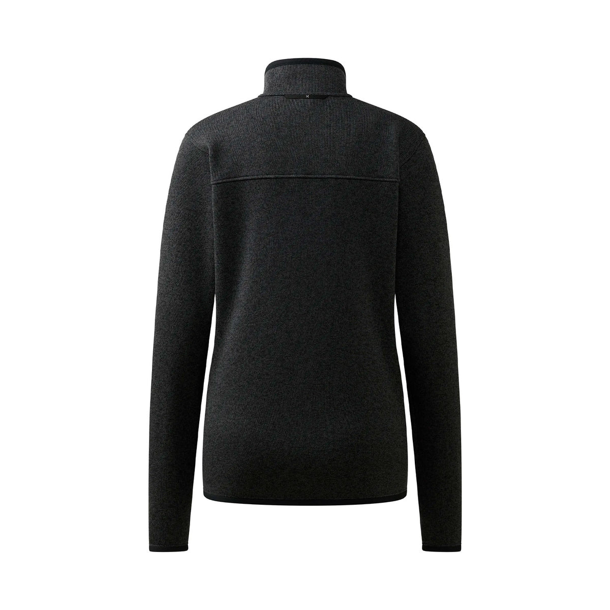 Haglöfs Swook II Mid Jacket naisten fleecetakki, meleerattu musta, selkäpuoli