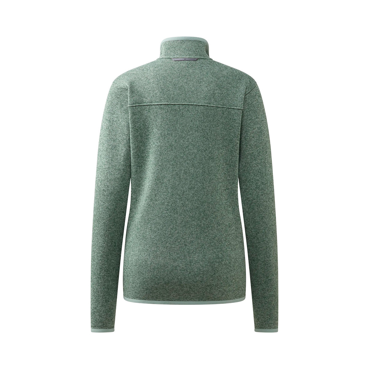 Haglöfs Swook II Mid Jacket naisten fleecetakki, meleerattu vihreä, selkäpuoli