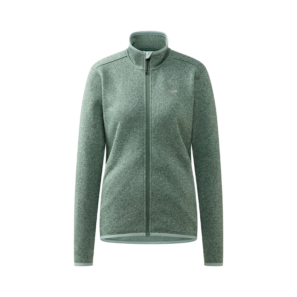 Haglöfs Swook II Mid Jacket naisten fleecetakki, meleerattu vihreä
