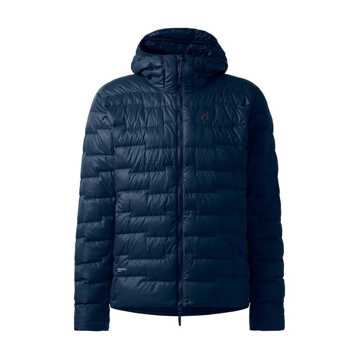 Haglöfs kevytuntuvatakki hupulla, tummansininen