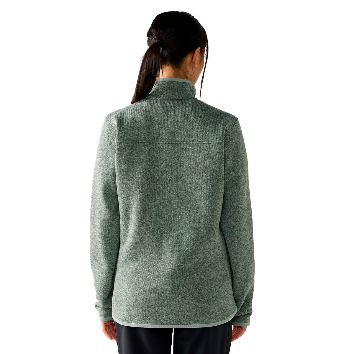 haglöfs naisten fleecetakki Swook II Mid Jacket, vihreä, selkäpuoli