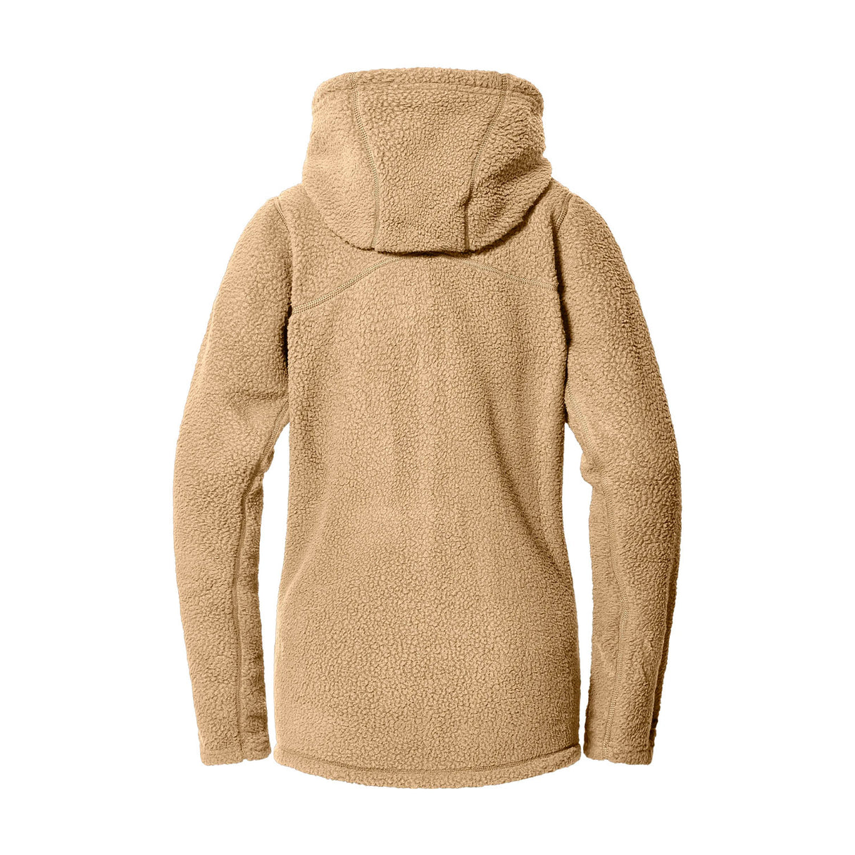 haglöfs naisten pörröinen fleecehuppari vaaleanuskea, selkä