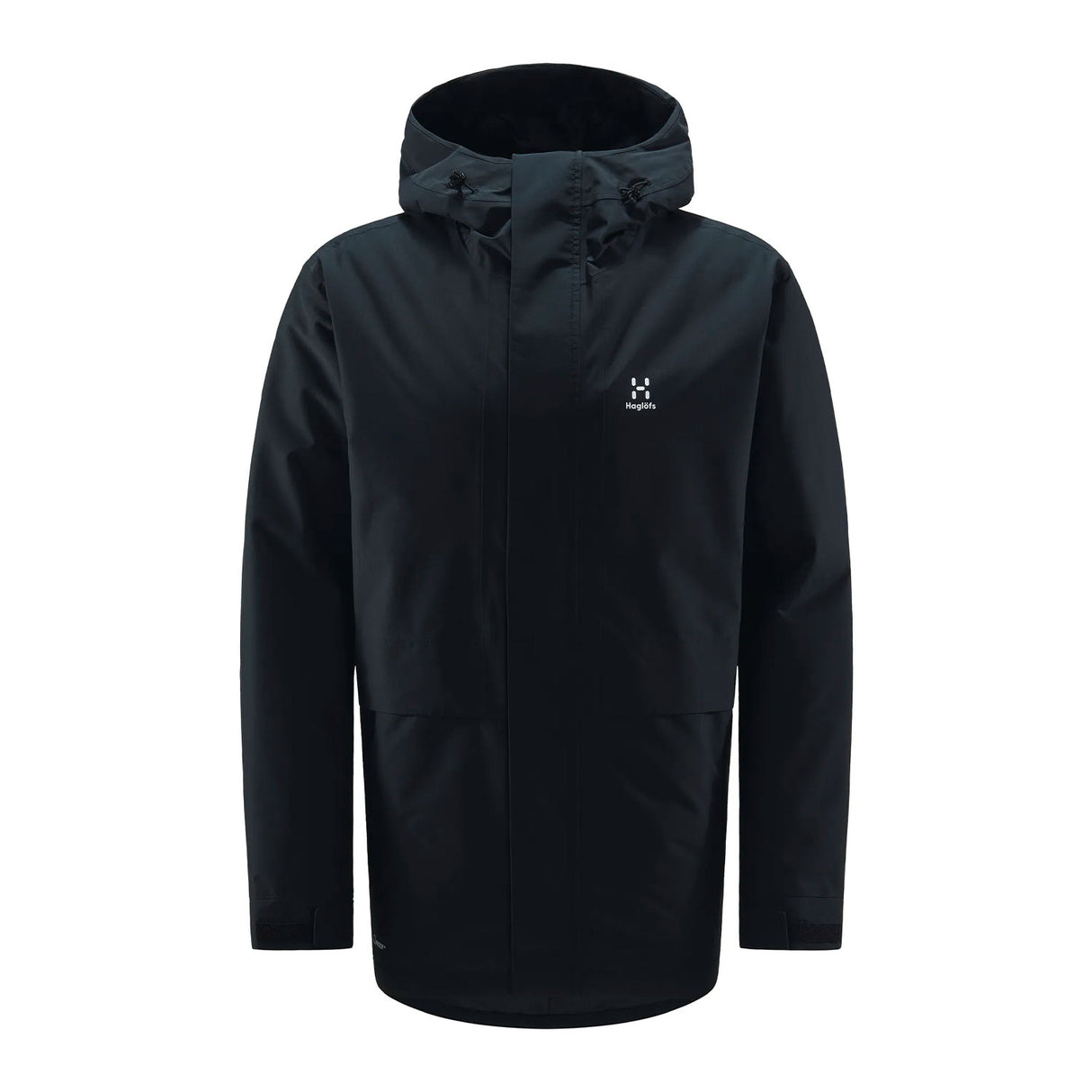 haglöfs miesten musta parkatakki