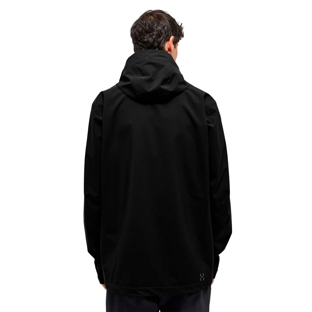 haglöfs proof kuoritakki, musta, selkä