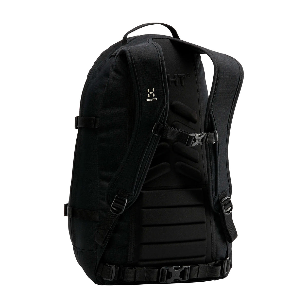 Haglöfs Tight large reppu, musta, selkäpaneeli, olkahihnat