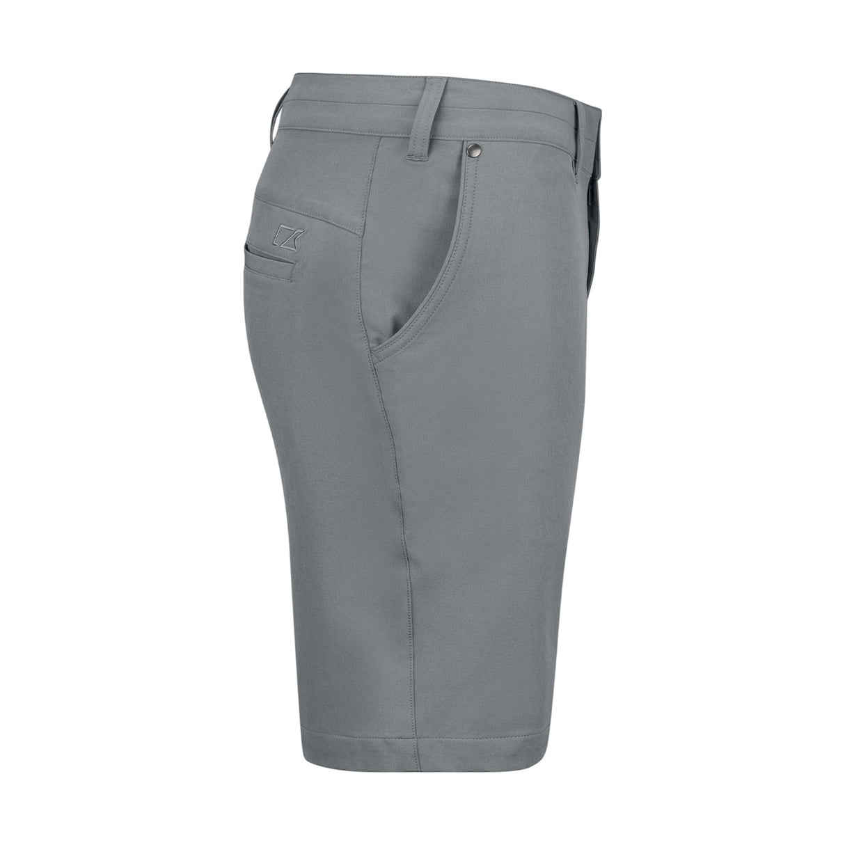 harmaa New Salish Shorts, oikea sivuprofiili